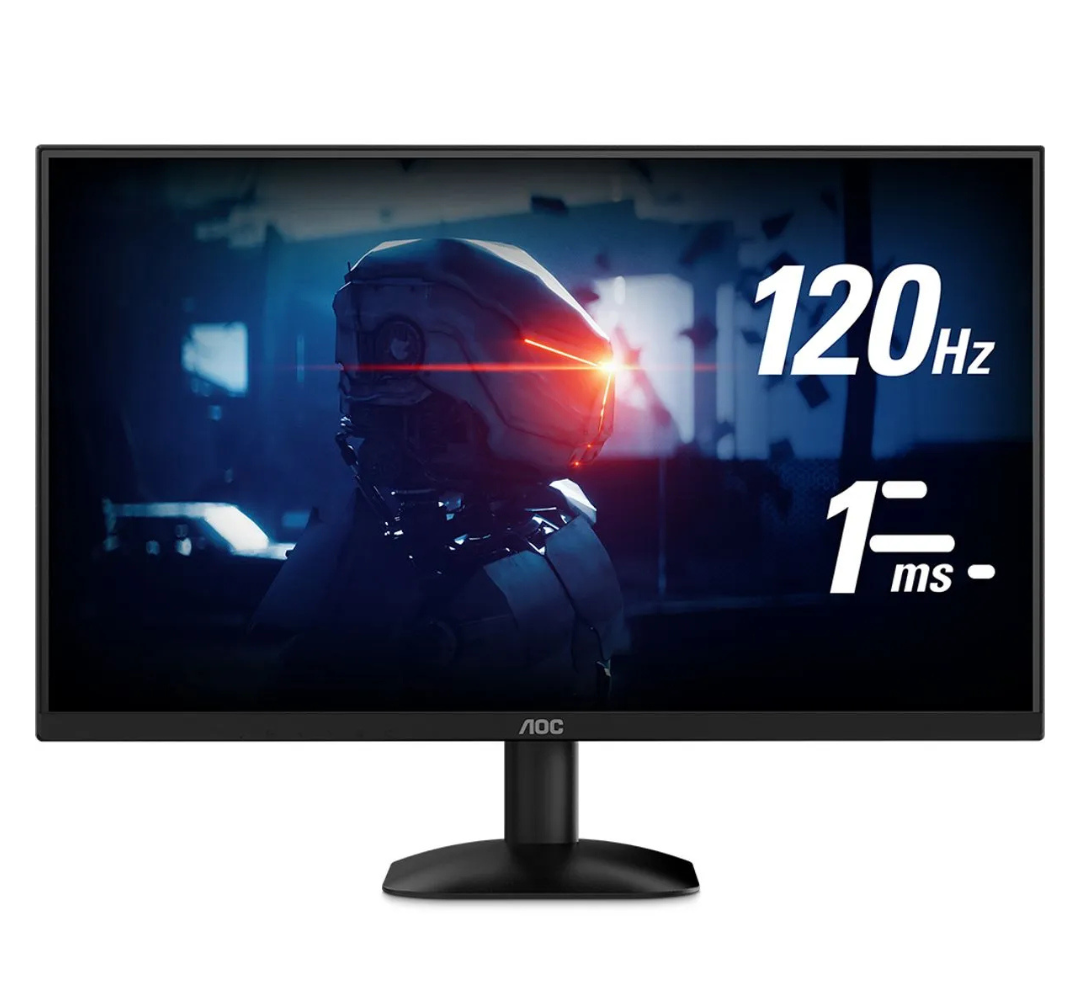 Monitor Gamer Aoc 21.5" Full HD, 120Hz, 1Ms, Widescreen VA, Adaptive-Sync, HDMI/VGA - 22b35hm23