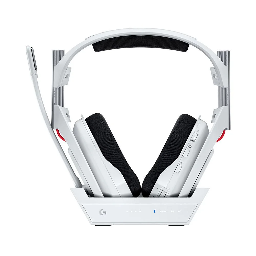 ASTRO A50 X LIGHTSPEED A50X-WH 美品 Headset Gamer Sem Fio Logitech G Astro A50 X LIGHTSPEED + Base
