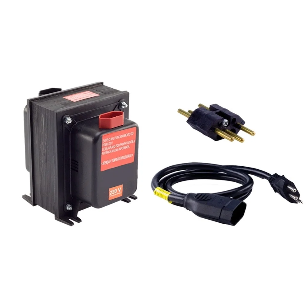 Imagem 2 de 3 do produto Auto Transformador Forceline 5000va 2p+t 10a Bivolt Slim Premium