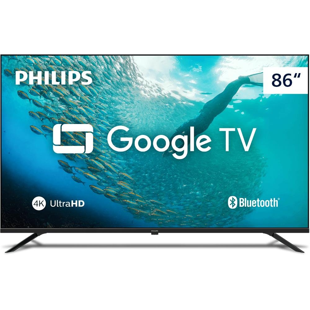 Smart Tv Philips 86" Google Tv 4k 86pug7019/78 - Bivolt