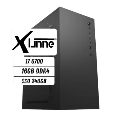 Desktop 1151 Home i7 6700 Ddr4 16gb SSD 240GB X-linne
