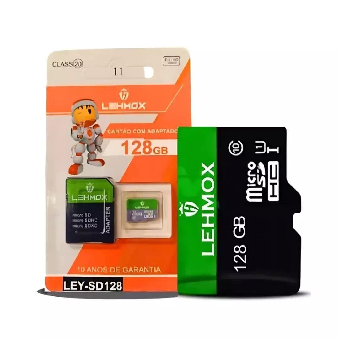 Cartão De Memoria 128GB Com Adaptador Drive Lehmox