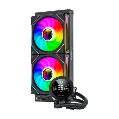 Water Cooler Gamemax Iceburg 240 Black ARGB - Iceburg240dbk