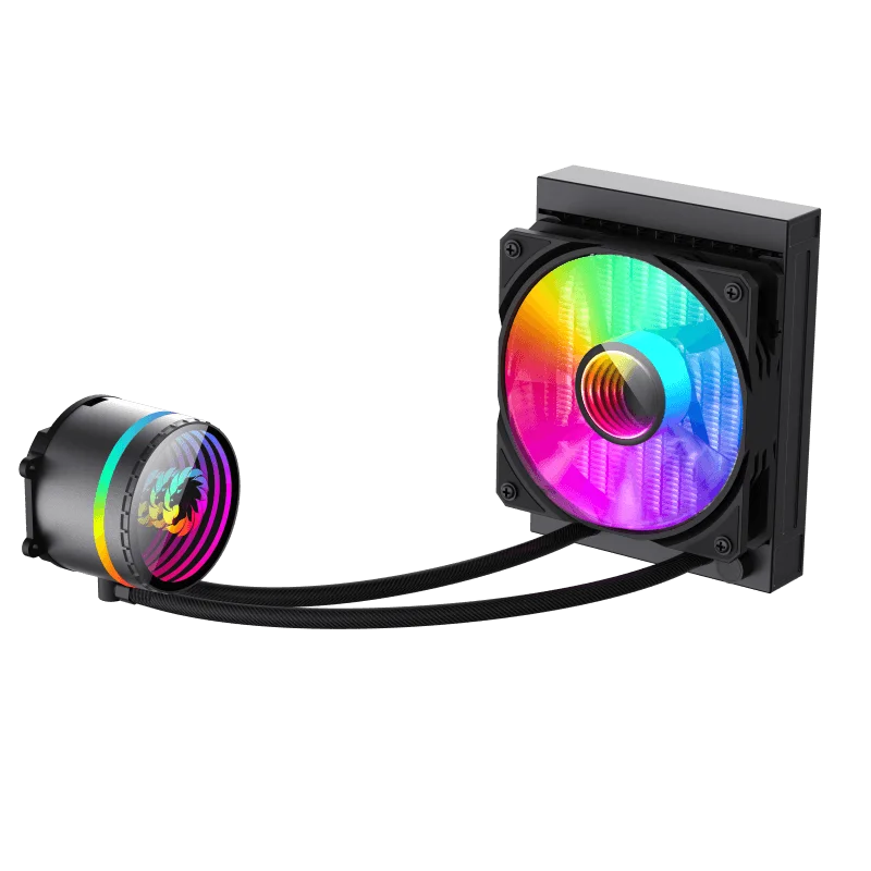 Water Cooler Gamemax Iceburg 120 Black ARGB  - Iceburgd120bk 7