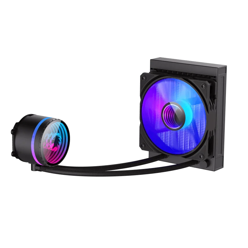 Imagem 4 de 5 do produto Water Cooler Gamemax Iceburg 120 Black ARGB  - Iceburgd120bk