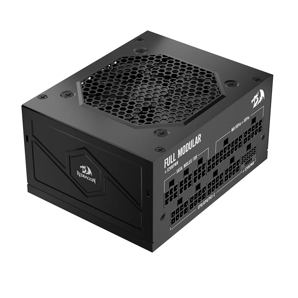Fonte Gamer Redragon Rgps 850w 80 Plus Gold Sfx Gc-ps016 Pto