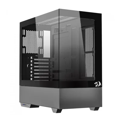 Gabinete Gamer Redragon Reflect Pro, Mid Tower, Vidro Temperado, E-atx, Sem Fans