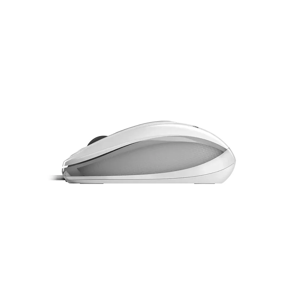 Imagem 2 de 4 do produto Mouse Usb Genius 1200 Dpi 3 Botões Óptico Branco Dx Mini