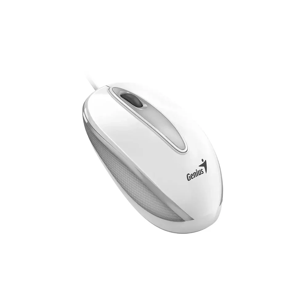 Imagem 3 de 4 do produto Mouse Usb Genius 1200 Dpi 3 Botões Óptico Branco Dx Mini