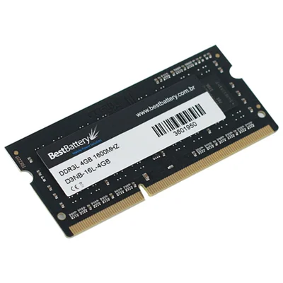 Memoria Ddr3l 1,35v Para Notebook 4gb 1600mhz Bestbattery