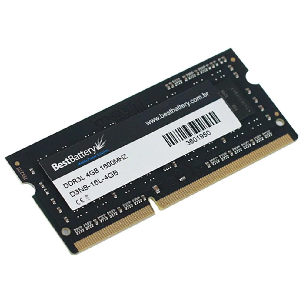 Memoria Ddr3l 1,35v Para Notebook 4gb 1600mhz Bestbattery