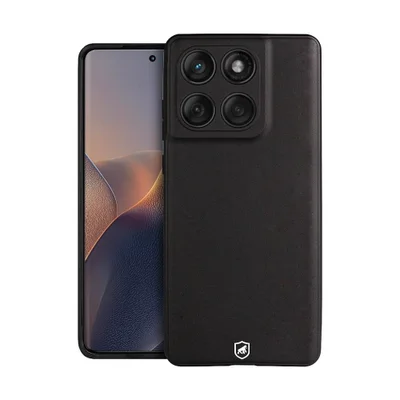 Capa Para Motorola Moto Edge 60 Fusion - Silicon Veloz - Preta - Gshield