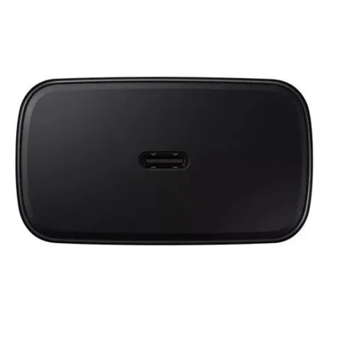 Tomada Para Smartphone Usb-c Fast Charge Turbo Preto Bivolt