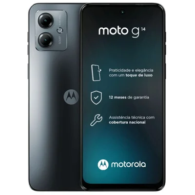 Usado: Motorola G14 128 Gb Preto - Muito Bom