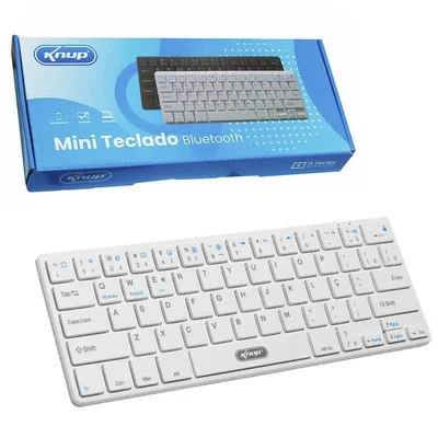 Mini Teclado Bluetooth Sem Fio Para Celular Notebook Tablet