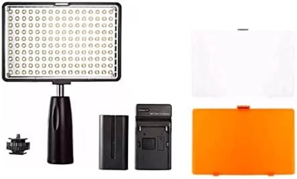 Iluminador De LED Tl-180 Com Bateria E Carregador