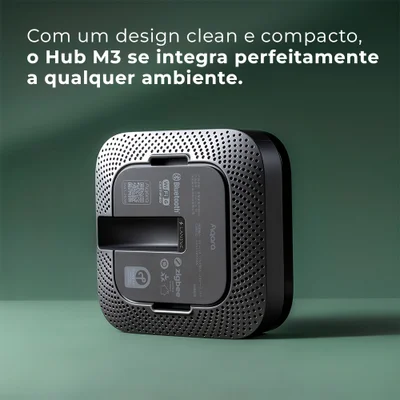 Hub Controlador M3 Aqara (matter) Automação Casa Preto — foto 2