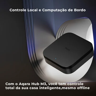 Hub Controlador M3 Aqara (matter) Automação Casa Preto — foto 5
