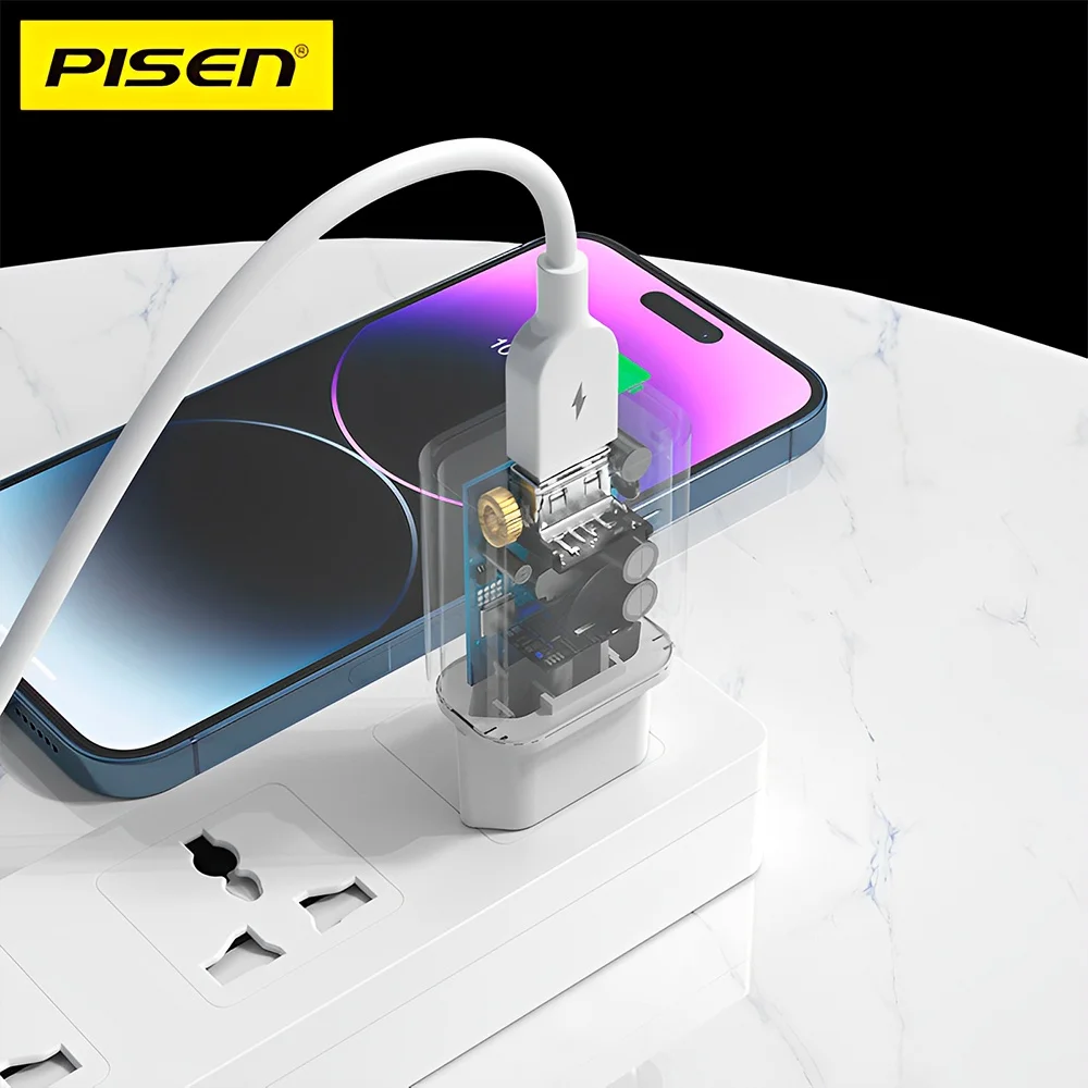 Imagem 2 de 5 do produto Carregador Usb Pisen Ts-c134a Porta Usb A Máx 10w Branco