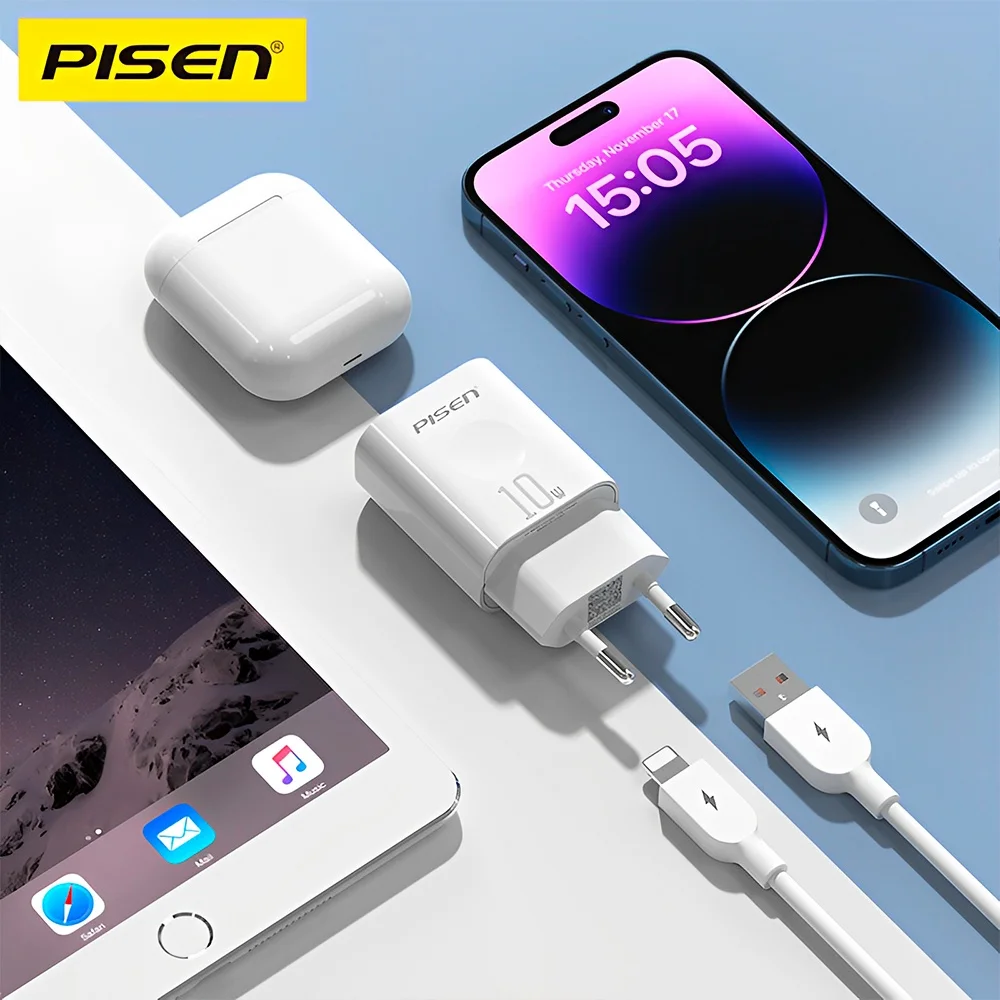 Imagem 4 de 5 do produto Carregador Usb Pisen Ts-c134a Porta Usb A Máx 10w Branco
