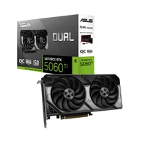 Kabum Gpu Asus RTX 5060 Ti 8GB Dual Oc, Gddr7, 128-bits, 3x Dp / 1x HDMI - Dual-RTX5060ti-o8g image