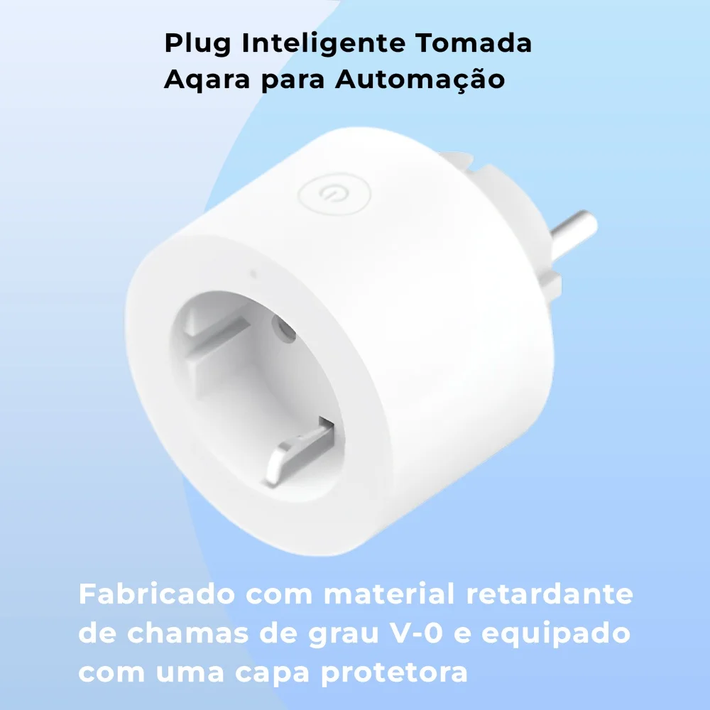 Imagem 4 de 5 do produto Plug Inteligente Tomada Aqara Para Automação Casa Branco