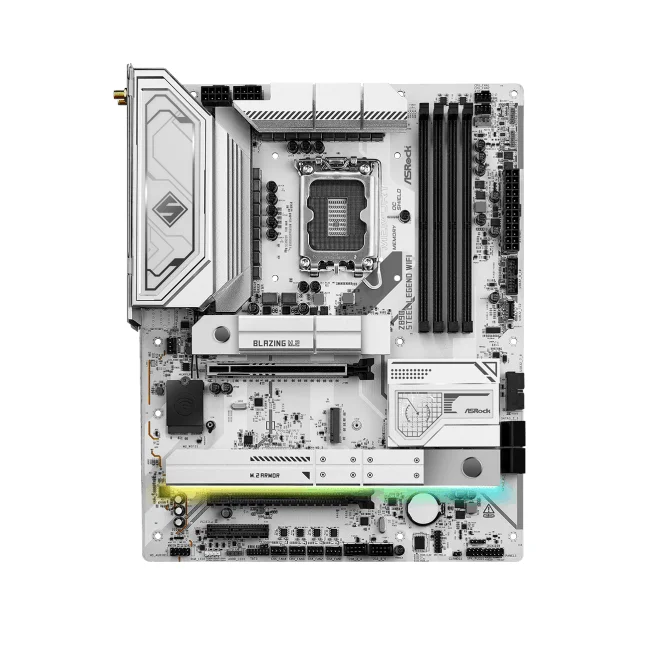 Imagem 3 de 3 do produto Placa Mãe Asrock Z890 Steel Legend Wifi, Intel LGA  1851, Atx, Wf/blt, Ddr5 - Z890 Steel Legend Wifi