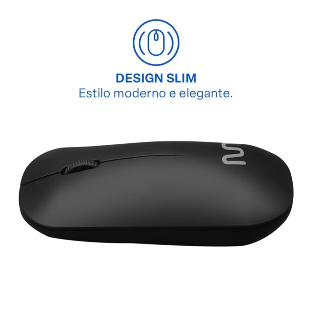 Imagem 4 de 5 do produto Mouse Slim Multi Sem Fio 1200 Dpi - Mo307
