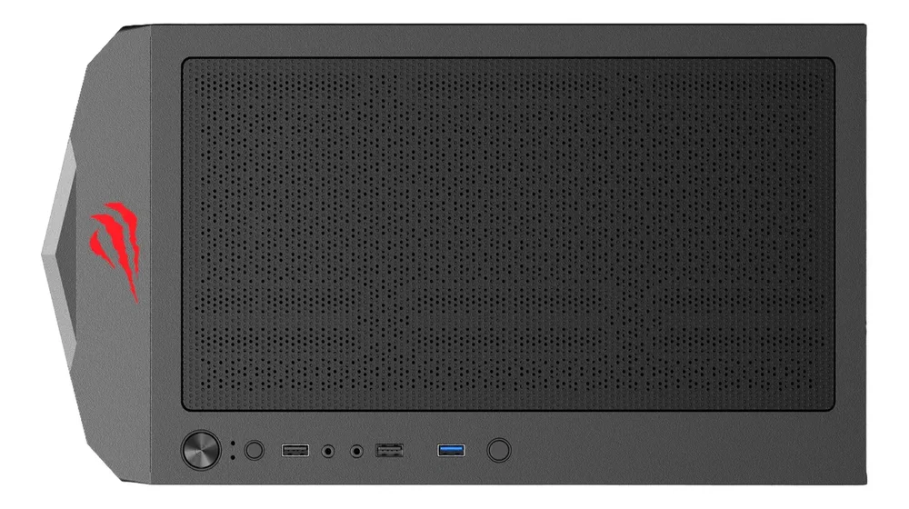 Imagem 2 de 5 do produto Gabinete Gamer Vidro Temperado Havit Cf928 Preto.