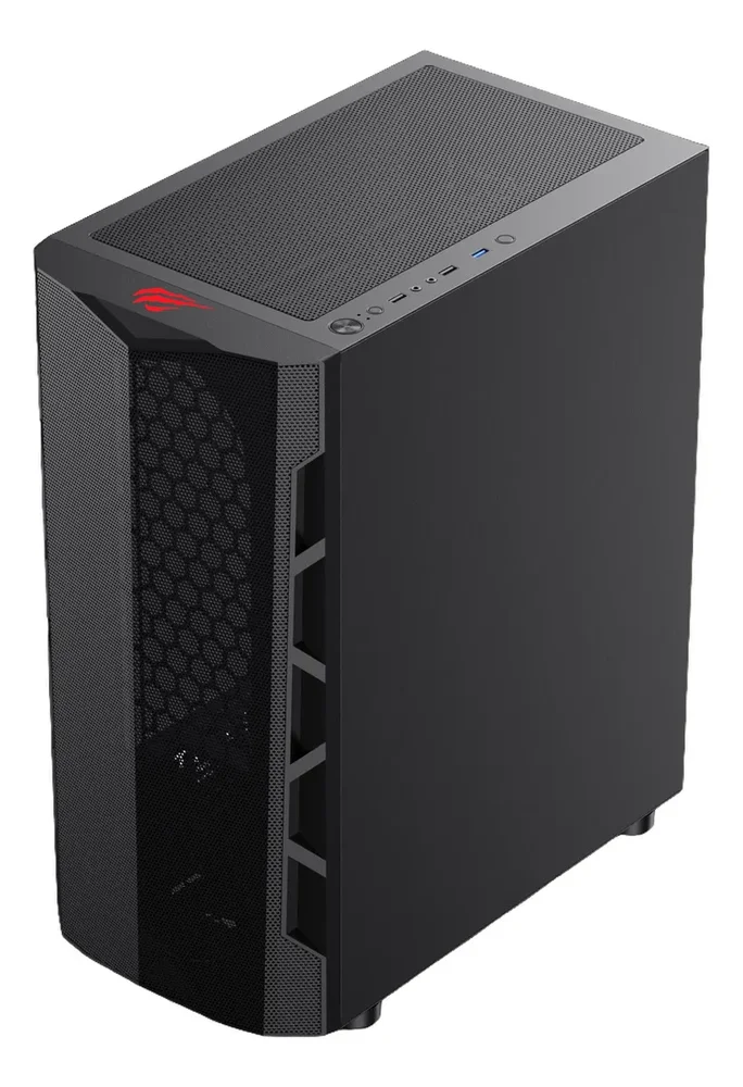 Imagem 5 de 5 do produto Gabinete Gamer Vidro Temperado Havit Cf928 Preto.
