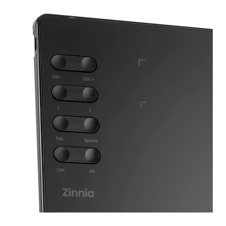Imagem 3 de 5 do produto Mesa Digitalizadora Zinnia Momentum Mt100pro 5080lpi Niveis De Pressao 16384 Preto - Znc-znmt100-bl02