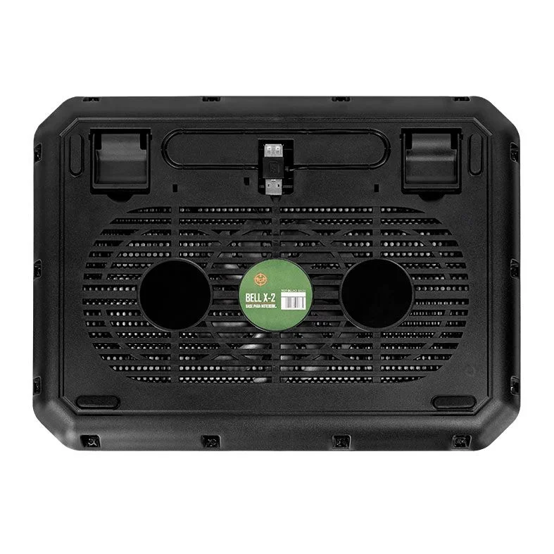 Imagem 2 de 5 do produto Suporte Para Notebook Tgt Bell X-2 1 Fan Até 15,7" Preto - Tgt-bllx2-bk01