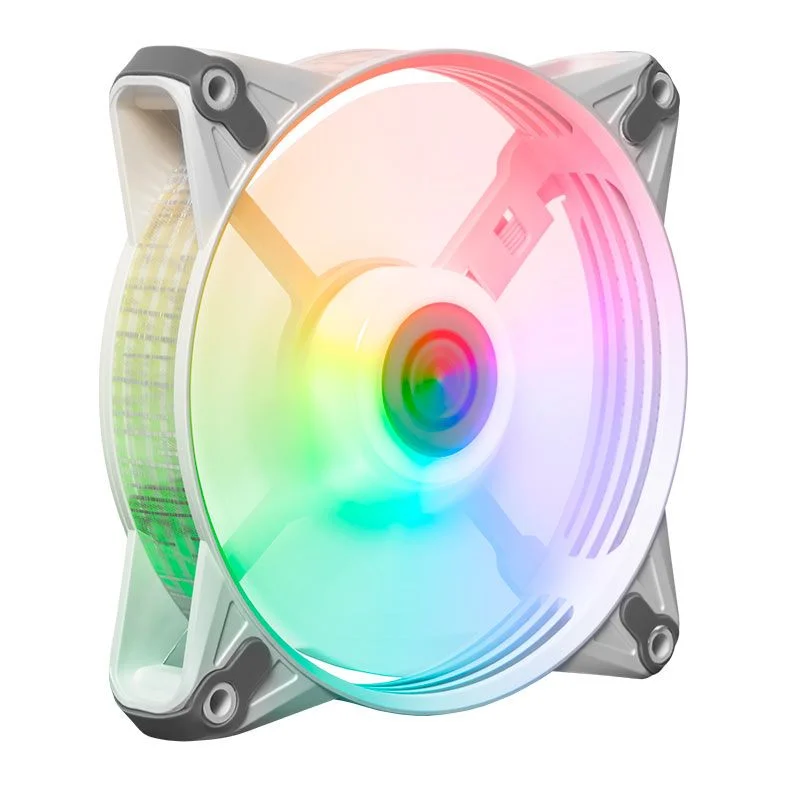 Kit 5 Fans Tgt Humber ARGB Com Controladora 120mm Branco - Tgt-hr5-wh01 5