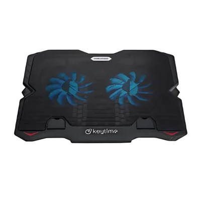 Suporte Para Notebook Keytime Coolstand 2 Ajustável C/ 2 Fans Preto - Kyt00020