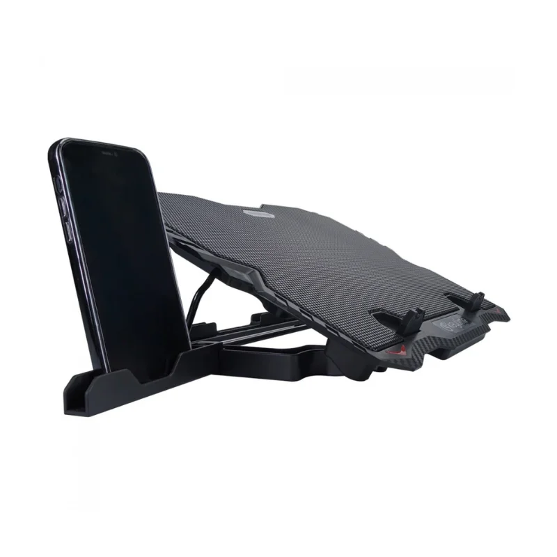 Imagem 3 de 4 do produto Suporte Para Notebook Keytime Coolstand 2 Ajustável C/ 2 Fans Preto - Kyt00020