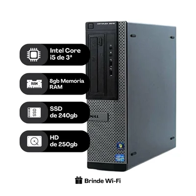 Dell OptiPlex 3010 デスクトップPC Computador Dell Optiplex 3010 Intel I5 3º Geração 8Gb Ssd