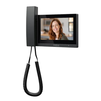 Terminal Interno Video Porteiro Tvip 2231 Hs Preto
