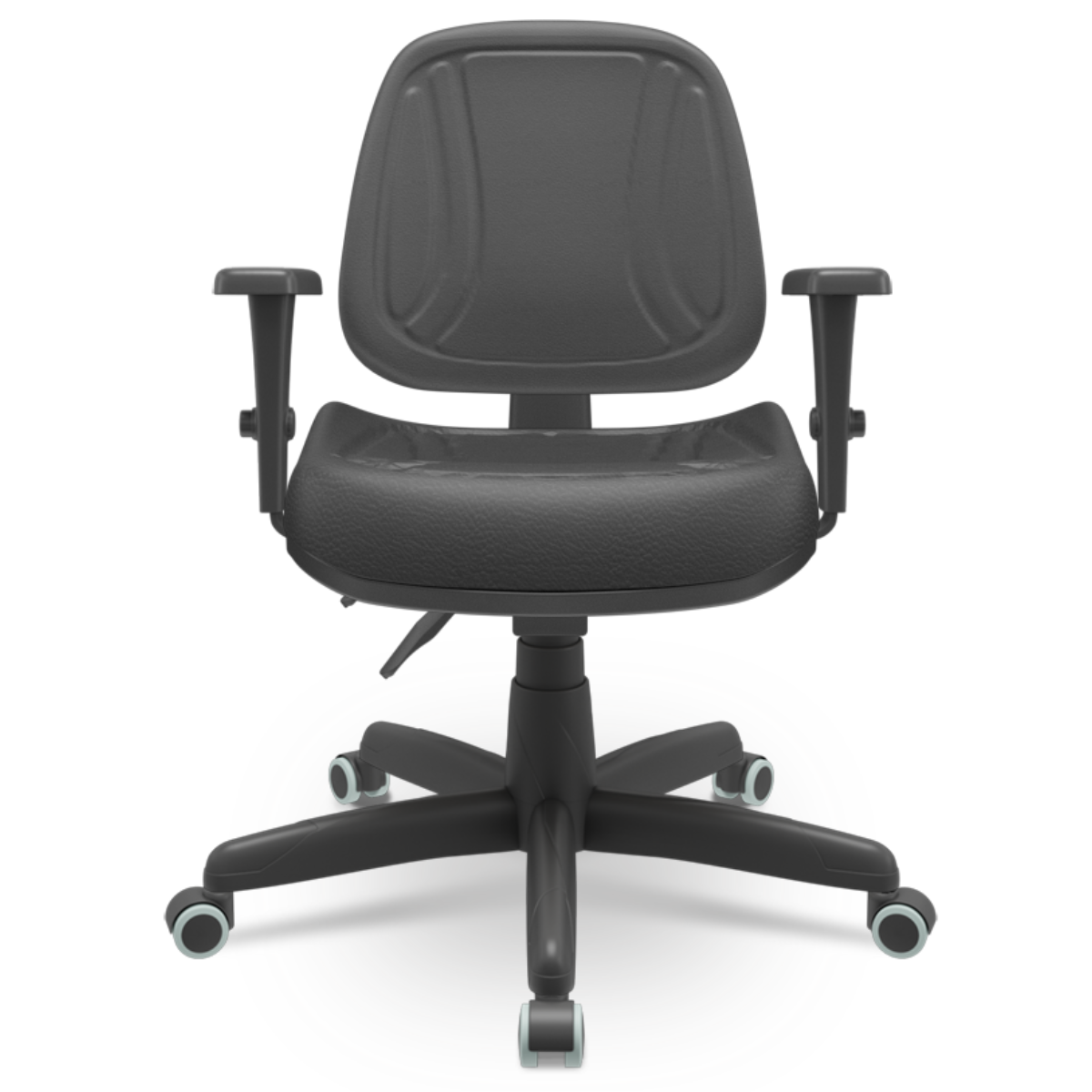 Cadeira Escritório Operativa Premium Executiva Plaxmetal Nr17 Braços 3d Backsystem Base Standart Diretor  Preta