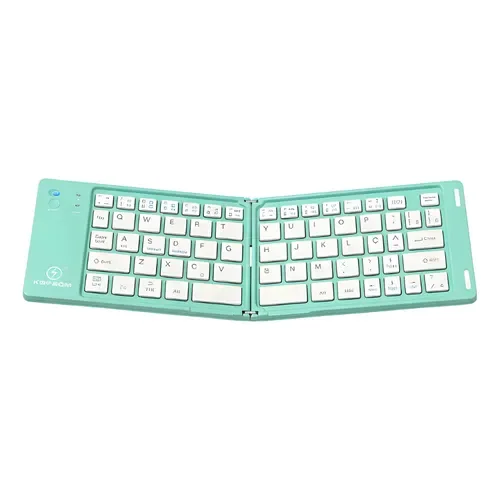 Imagem 4 de 5 do produto Kapbom Mini Teclado Dobrável Portátil Sem Fio Bluetooth.