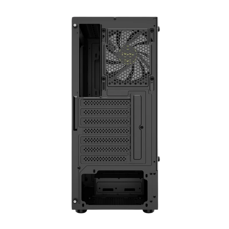 Imagem 4 de 5 do produto Gabinete Gamer Gamdias Aura Gc8 1 Fan ARGB S/fonte Atx Mid Tower Vidro Temperado Preto