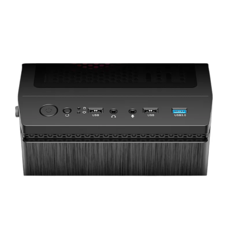 Imagem 5 de 5 do produto Gabinete Gamer Gamdias Aura Gc8 1 Fan ARGB S/fonte Atx Mid Tower Vidro Temperado Preto