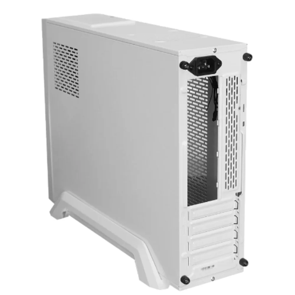 Gabinete Slim Matx Brazilpc Bpc-s1-04 Branco - Compacto Elegante E Pronto Para O Uso Diário