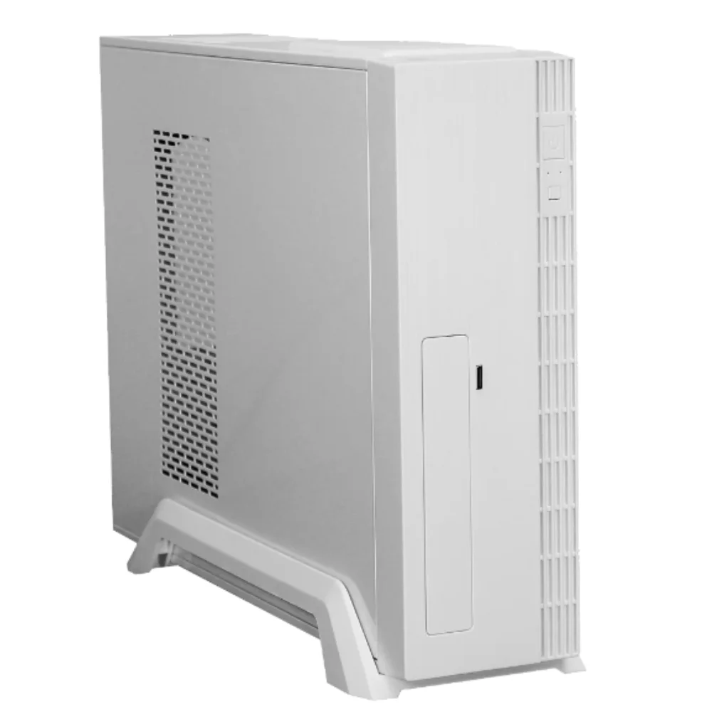 Gabinete Slim Matx Brazilpc Bpc-s1-04 Branco - Compacto Elegante E Pronto Para O Uso Diário
