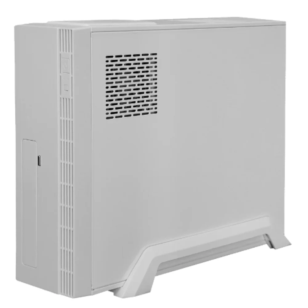 Gabinete Slim Matx Brazilpc Bpc-s1-04 Branco - Compacto Elegante E Pronto Para O Uso Diário