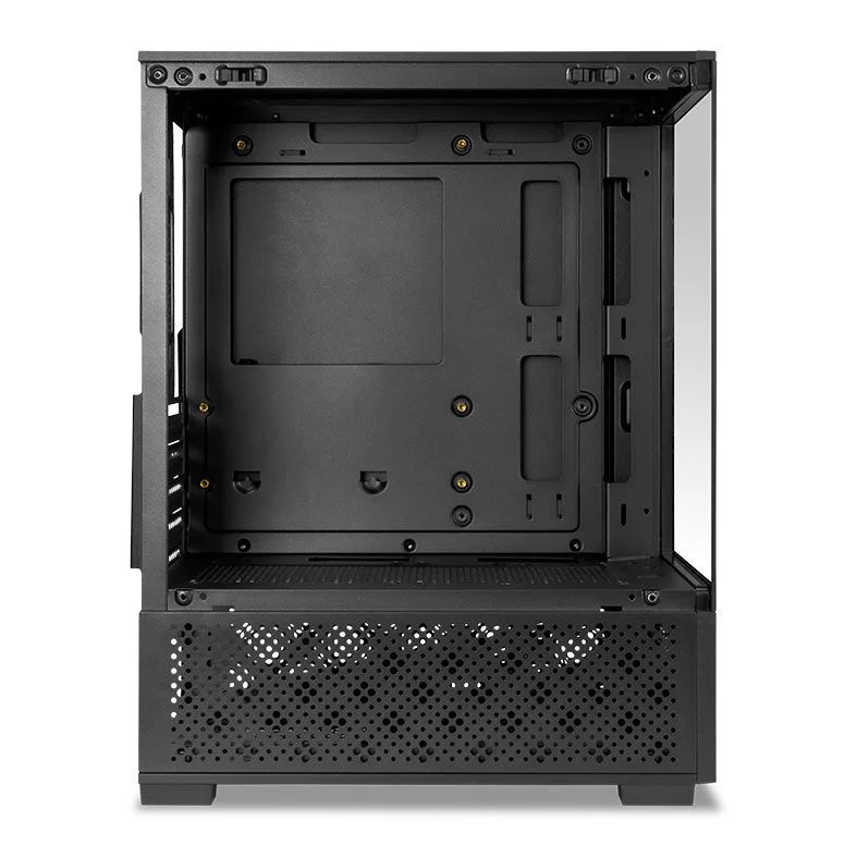 Imagem 5 de 5 do produto Gabinete Gamer Tgt Legion S/fan S/fonte Minitower Lateral Vidro Preto - Tgt-lgn-bk
