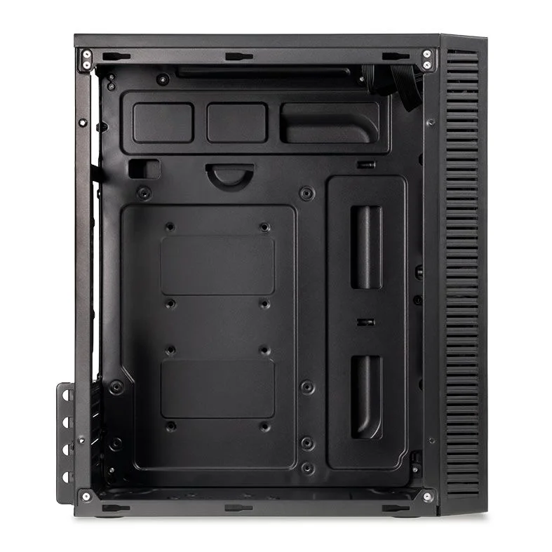 Imagem 2 de 5 do produto Gabinete Gamer Tgt Jester V2 2 Fans S/fonte Rainbow Mini-tower Preto - Tgt-jsrv2-bkgf02