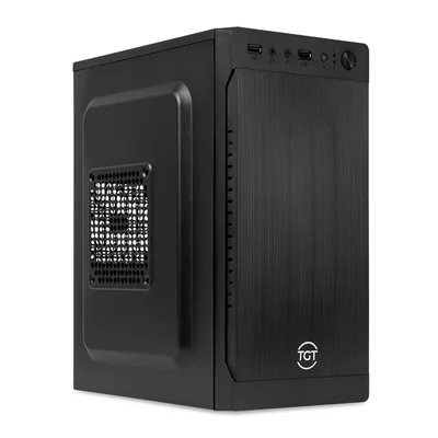 Gabinete Office Tgt B120 S/fan S/fonte Mini-torre 2x Usb Preto - Tgt-b120-pr01