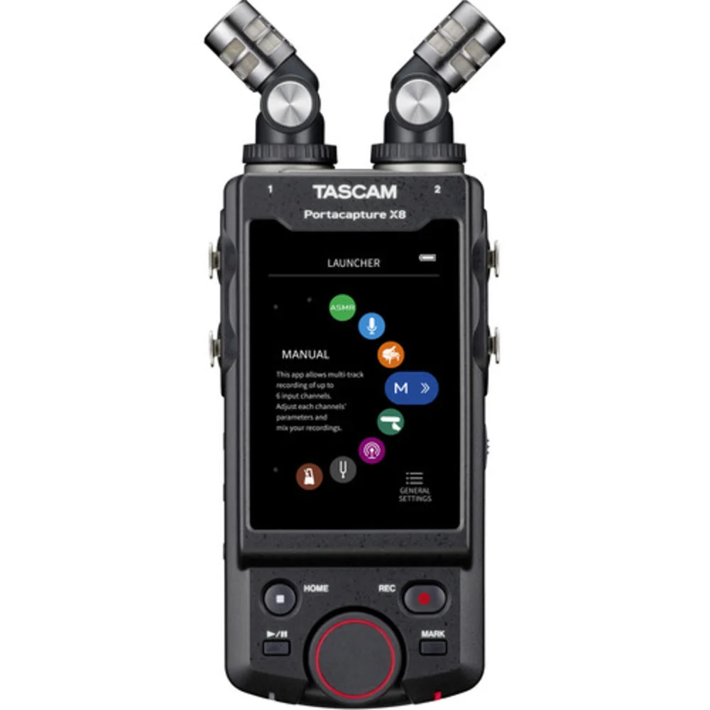 Imagem 5 de 5 do produto Gravador Tascam Portacapture X8 De Áudio 32 Bits