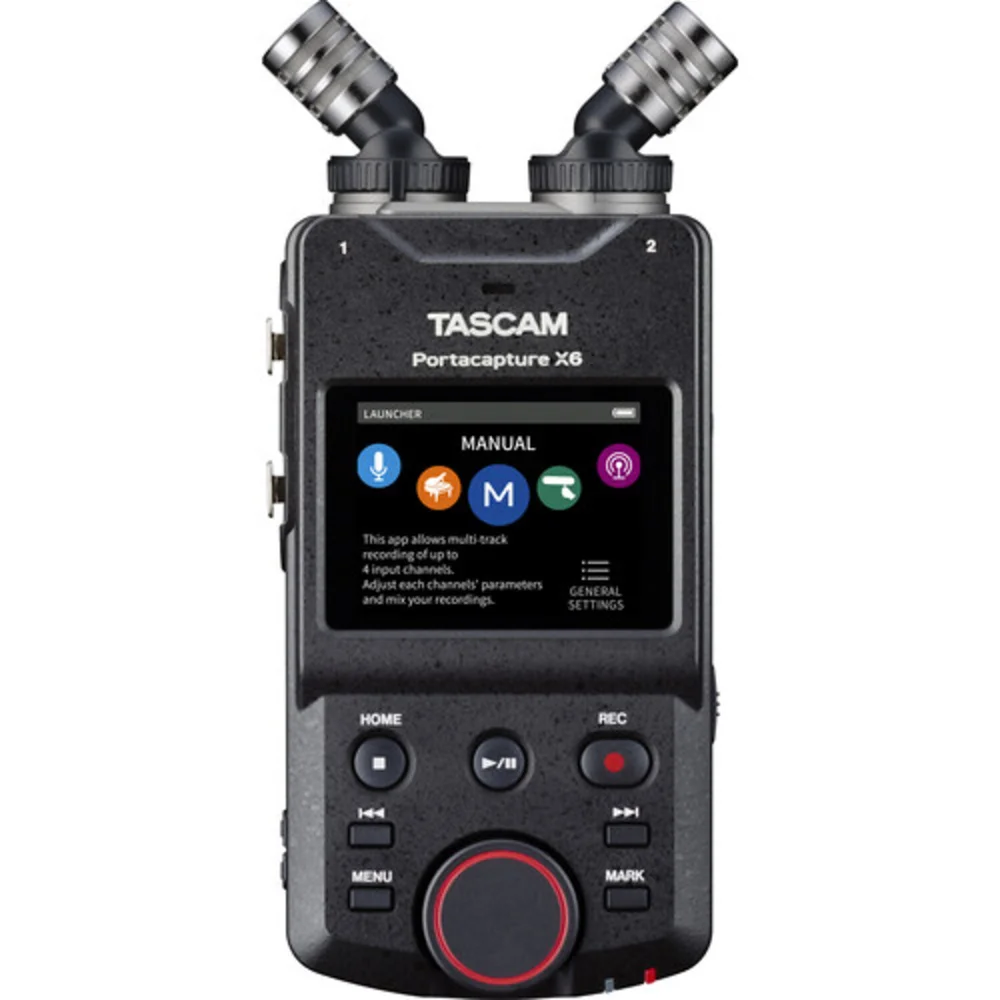 Imagem 5 de 5 do produto Gravador Tascam Portacapture X6 De Áudio 32 Bits