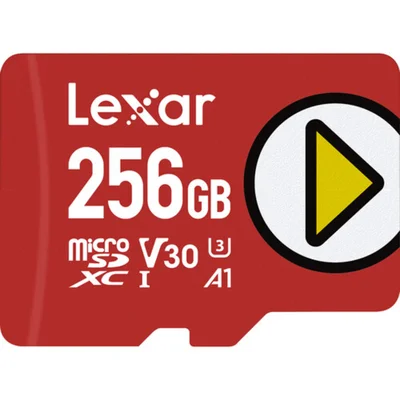 Cartão Memória Lexar Micro Sd Xc 256gb 205mb/s Uhs-i V30 Play Lmsplay256g-bnsnu